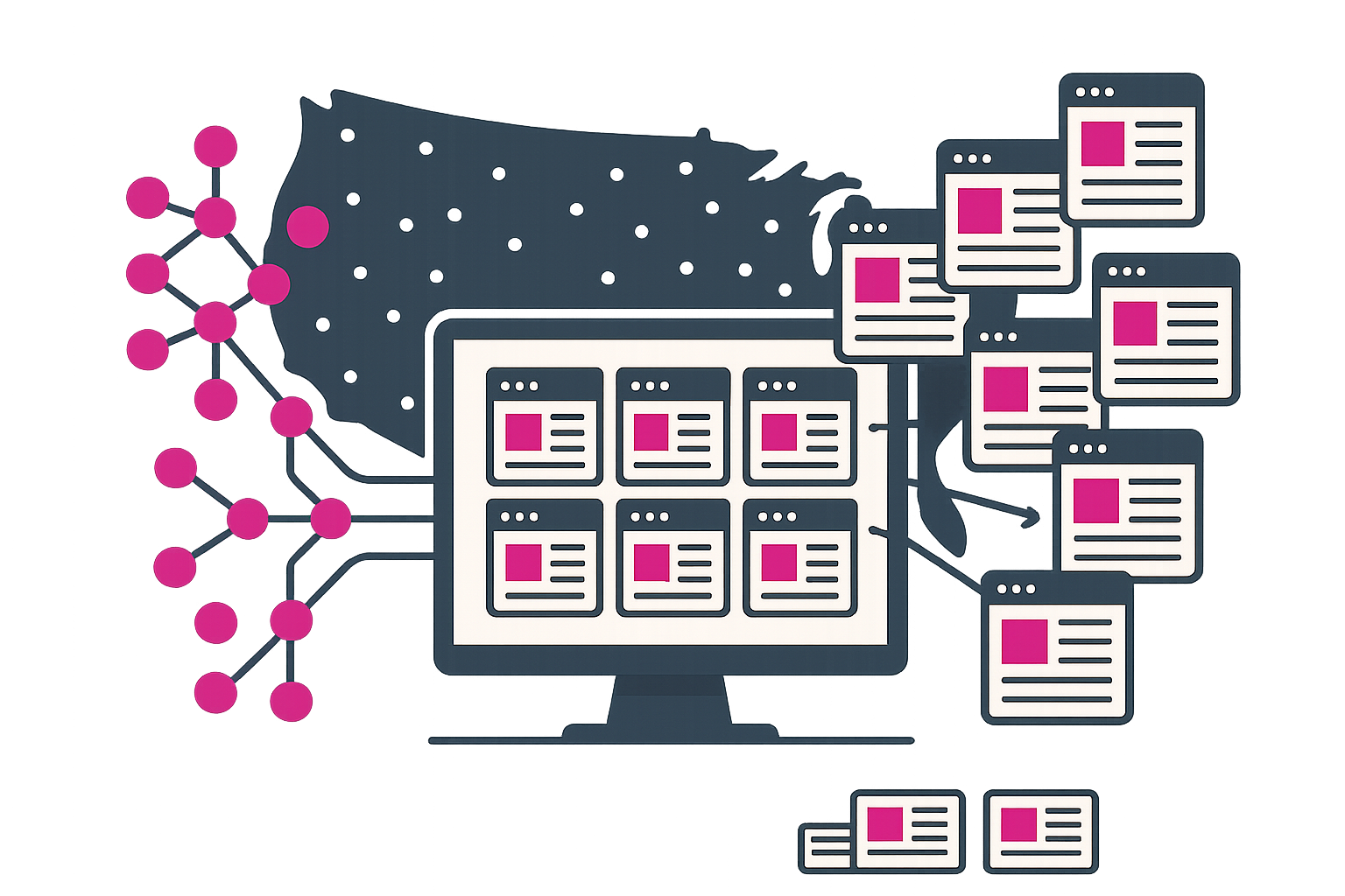 Programmatic SEO — 2,000+ pages generated with AI